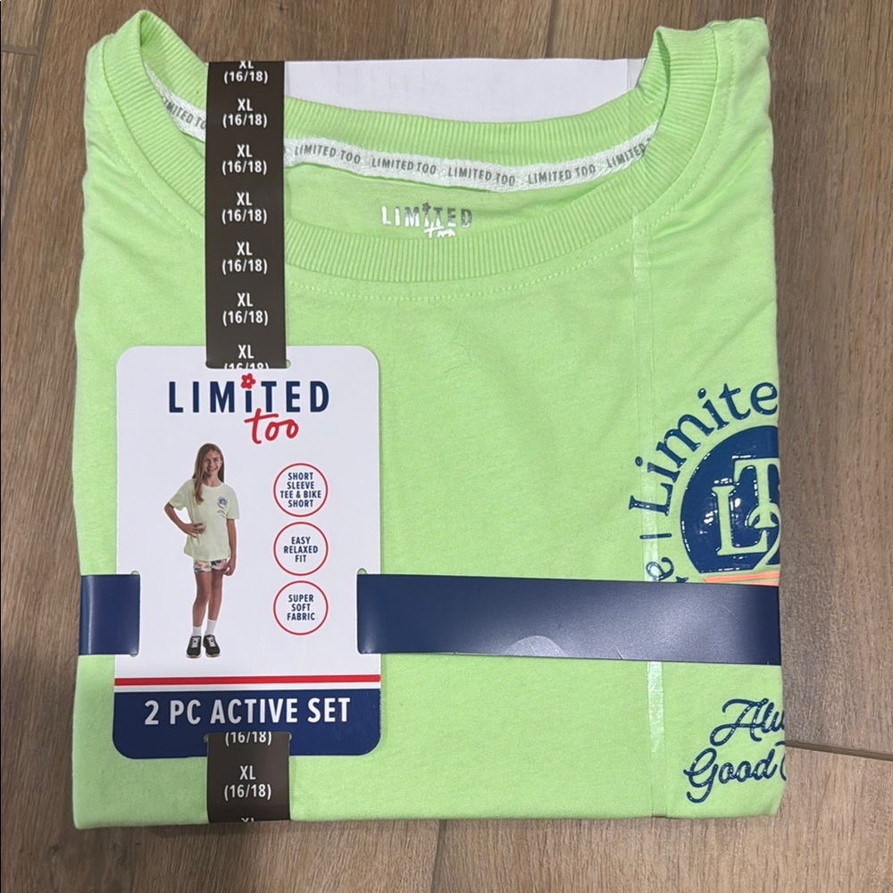 Limited Too Bright Green Active Set